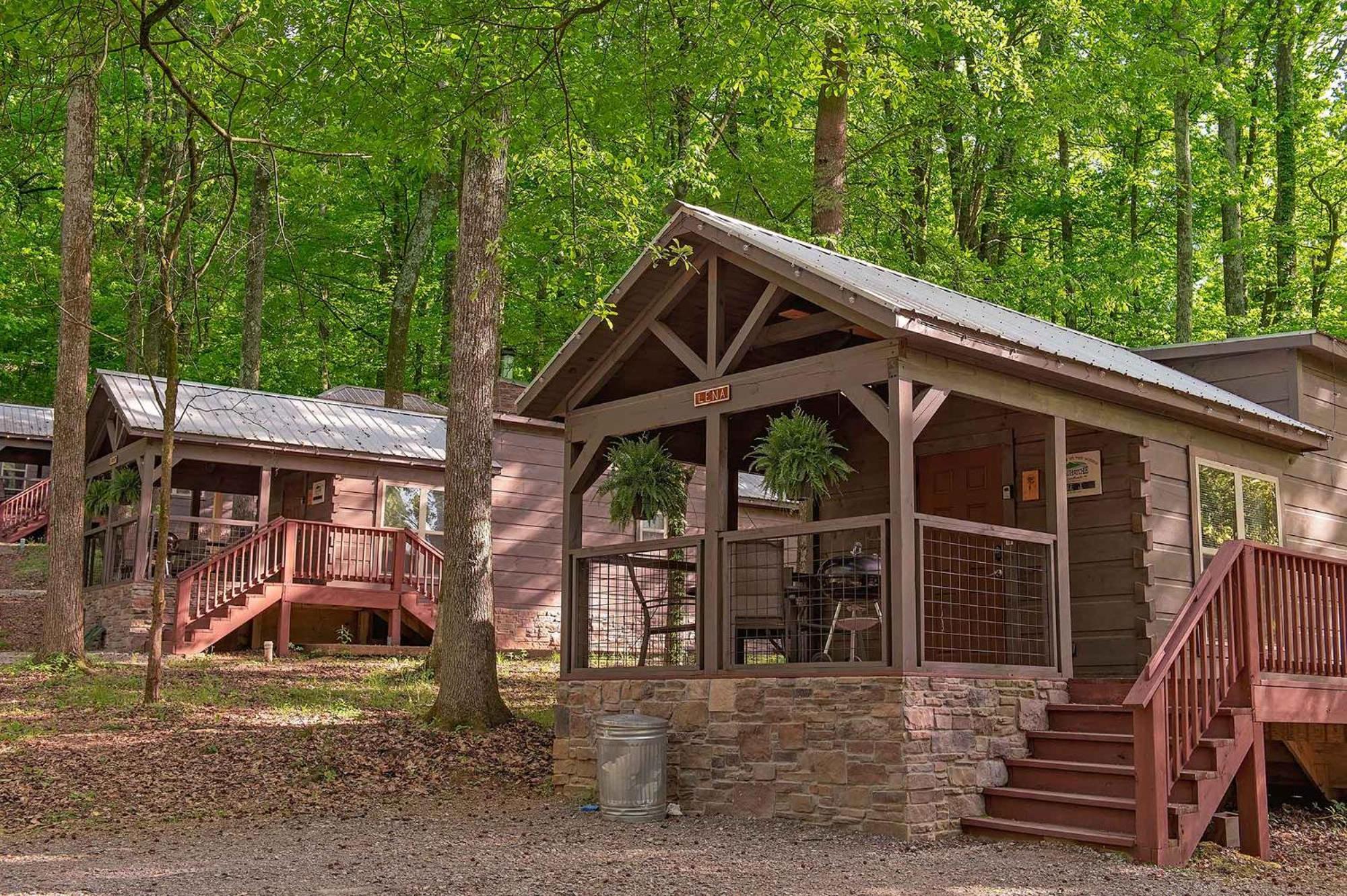 Lena Cabin Wooded Tiny Cabin - Hot Tub Chattanooga Ngoại thất bức ảnh