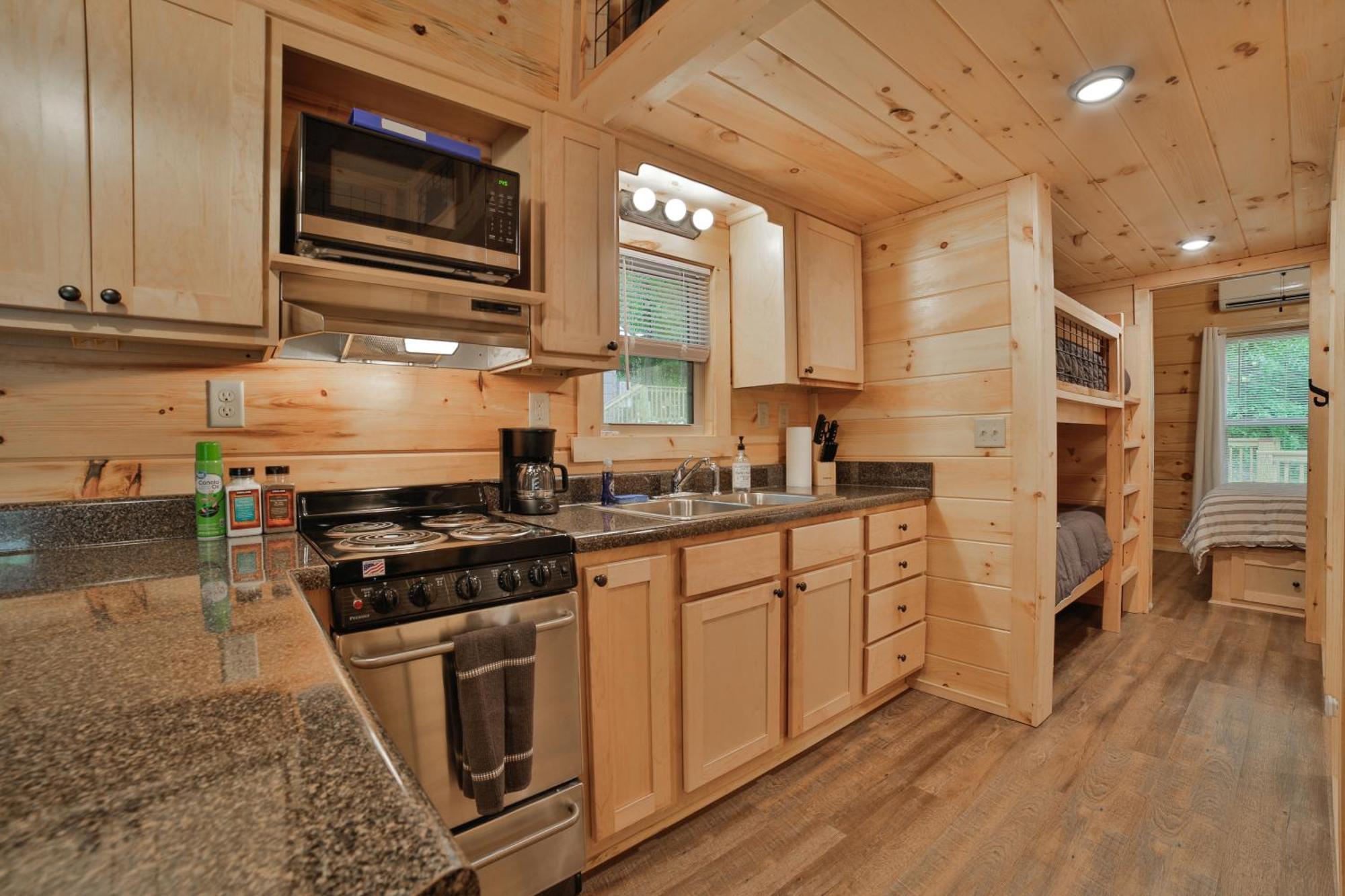 Lena Cabin Wooded Tiny Cabin - Hot Tub Chattanooga Ngoại thất bức ảnh