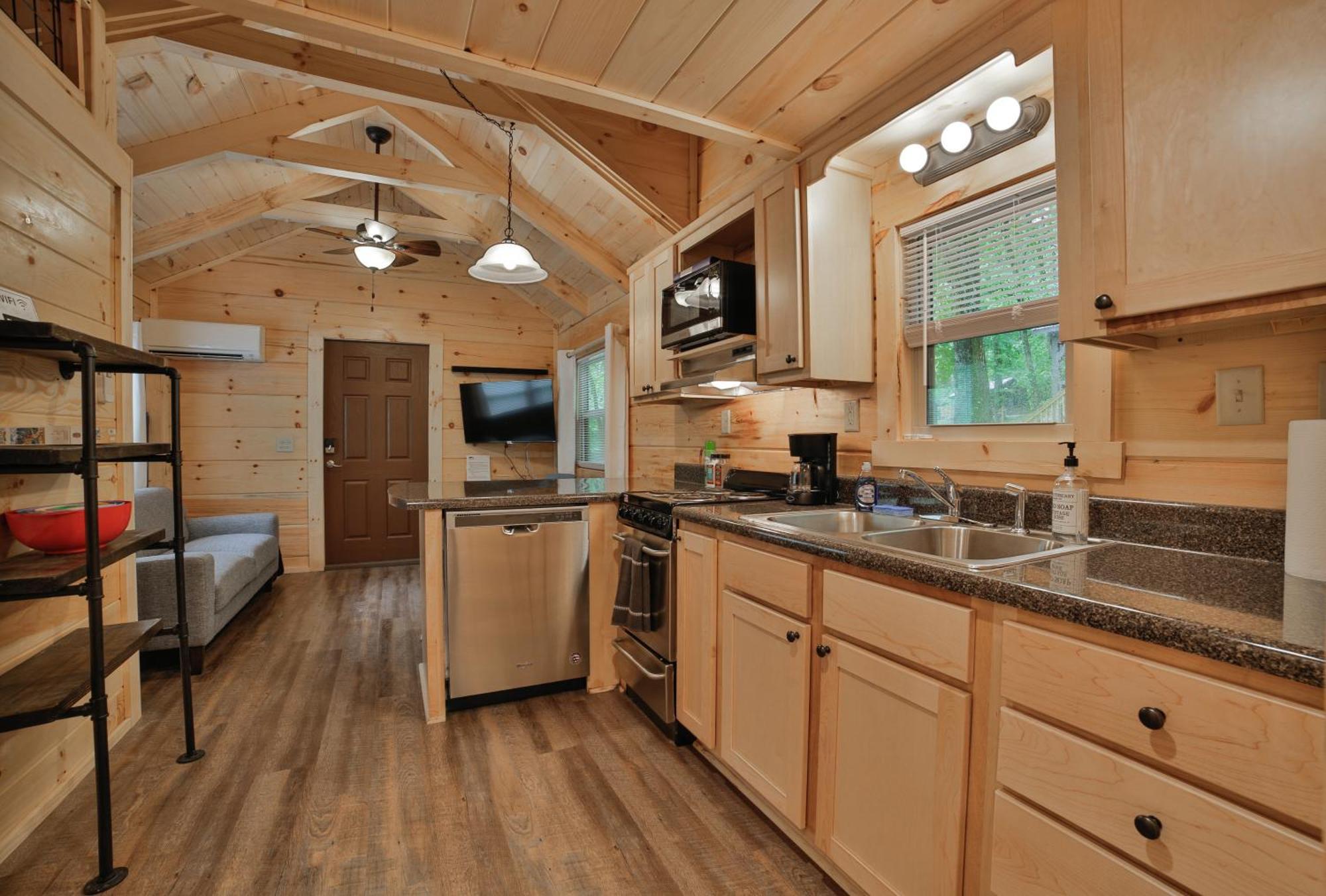 Lena Cabin Wooded Tiny Cabin - Hot Tub Chattanooga Ngoại thất bức ảnh